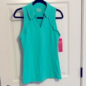 UPF 50+ Luxletic Martina Polo Top